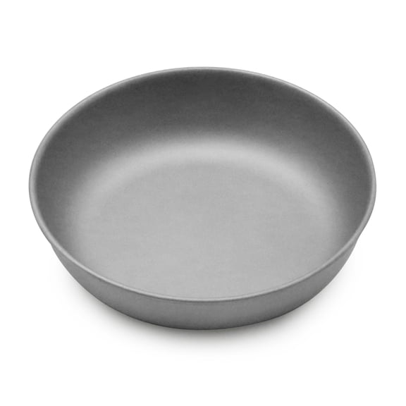 Lightweight Titanium Plate Dinner Fruit Plate Pan Food Container for Outdoor Camping Hiking Backpacking Picnic BBQ