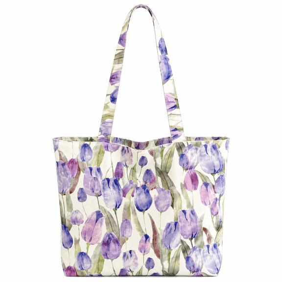 Lightweight Tote Bag for Women, Soft Canvas Shoulder Handbag, Extra Large Travel Work Everyday
