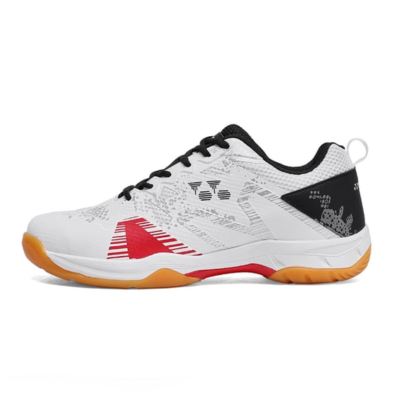Lightweight Training Badminton Shoes Girls Tennis Shoes Women Court Shoes for Pickleball Sturdy Squash Shoes Sneaker
