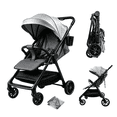 thumbnail image 1 of Lightweight Travel Baby Stroller, Fold Infant Pushchair & Pram for 0-3 Years Old,Compact,Folding,Unisex,GREY, 1 of 9