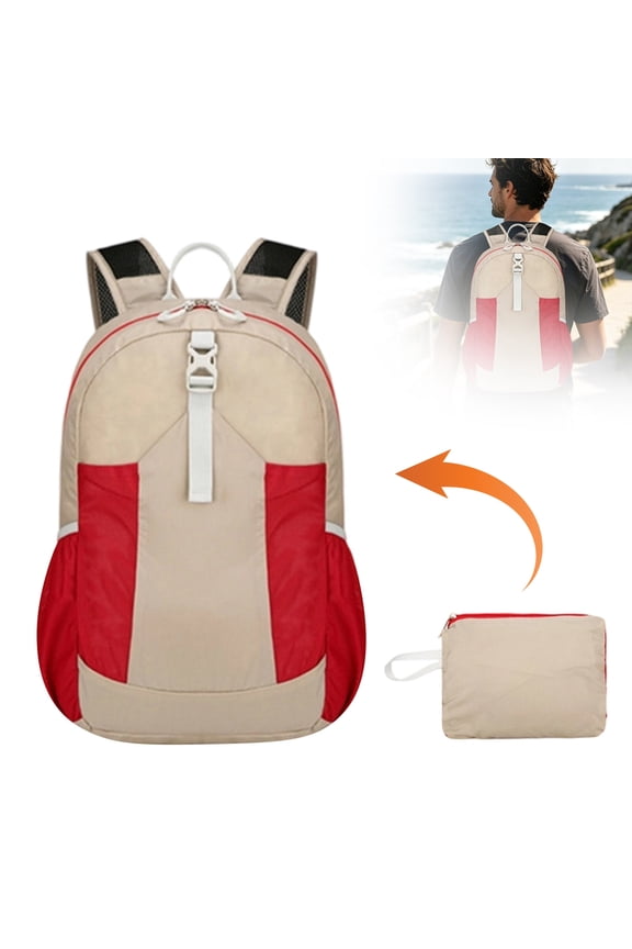 Lightweight Travel Backpack For Outdoor Sports Large Capacity Water Daypack Cord Organizer Bag Electronic Bag Air Vacuum Bags for Clothes Charging Organizer Travel Organizer Travel Clear Travel Bags