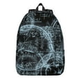 thumbnail image 1 of Lightweight Travel Backpack with Science Classroom Print – Waterproof, Reinforced Shoulder Straps, Large Capacity for Biology Students, 1 of 5