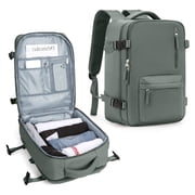 Lightweight Travel backpacks for Adults, Flight Personal Carry on Backpack for Women Men, Approved Airlines Back Pack Carry-ons Mochilas de Viaje, Waterproof Luggage Laptop Backpack Olive-Green
