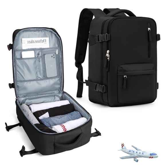Lightweight Travel backpacks for Adults, Flight Personal Carry on Backpack for Women Men, Approved Airlines Back Pack Carry-ons Mochilas de Viaje, Waterproof Luggage Laptop Backpack