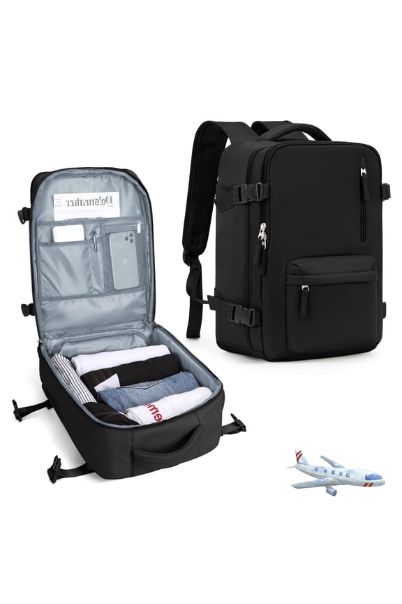Lightweight Travel backpacks for Adults, Flight Personal Carry on Backpack for Women Men, Approved Airlines Back Pack Carry-ons Mochilas de Viaje, Waterproof Luggage Laptop Backpack