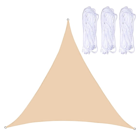 Lightweight Triangle Shade Sail 2×2×2M Small Sun Canopy Outdoor Waterproof