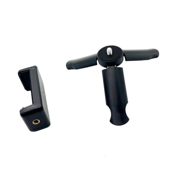 Lightweight Tripod Phone Mount For Camera And Smartphone With Universal 1/4Inch