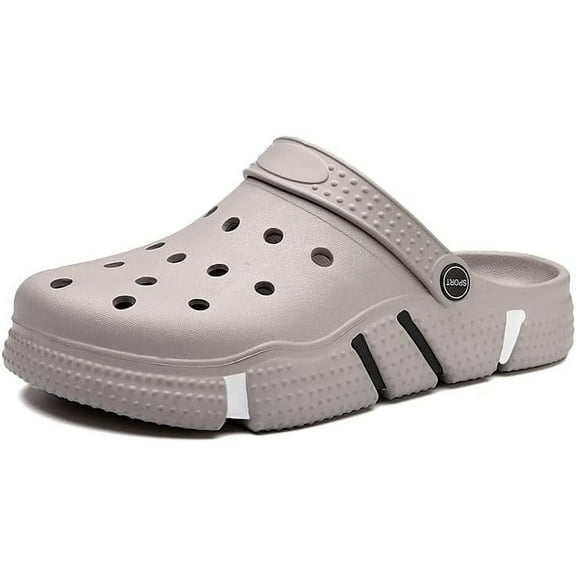 Lightweight Unisex Garden Clogs - Non-Slip Beach Sandals with Hollow Out Design