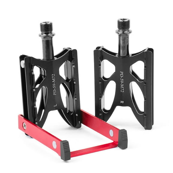 Lightweight Universal Mountain Bike Pedals for Road Pedal Wide Non-slip Aviation Flat Foot Pedals