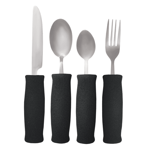 Lightweight Utensil Set with Soft Foam Handles