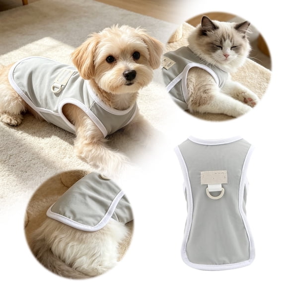 Lightweight Vest For Small Summer Apparel For Teddy Puppy Breathable Outfit Headdress For Dogs Dog Trailer Buggy Car Dog Accessories Dog Accessories Accessories for Dog Show Accessory Dog Leash Dog