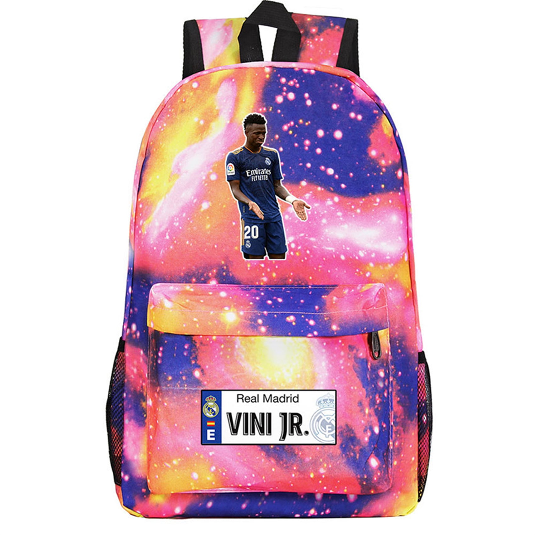 Junior Rucksack Lightweight Vinicius Junior Backpack Teens Sturdy Travel Rucksack ...