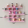 Lightweight Wall Mounted 5-Tier Display Shelf, Large Capacity Blind Box ...