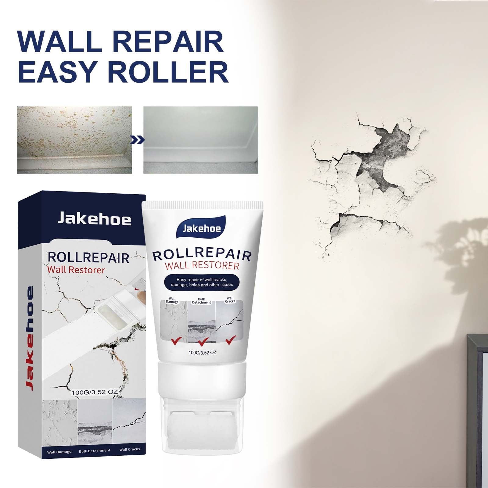 Lightweight Wall Repair Cream Wall Mending Agent Wall Patching Solution ...