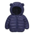 thumbnail image 1 of Lightweight Warm Quilted Padded Jacket For Boys Girls Kids Winter Thermal Cozy Outerwear Windproof Cold Weather Coat, 1 of 3