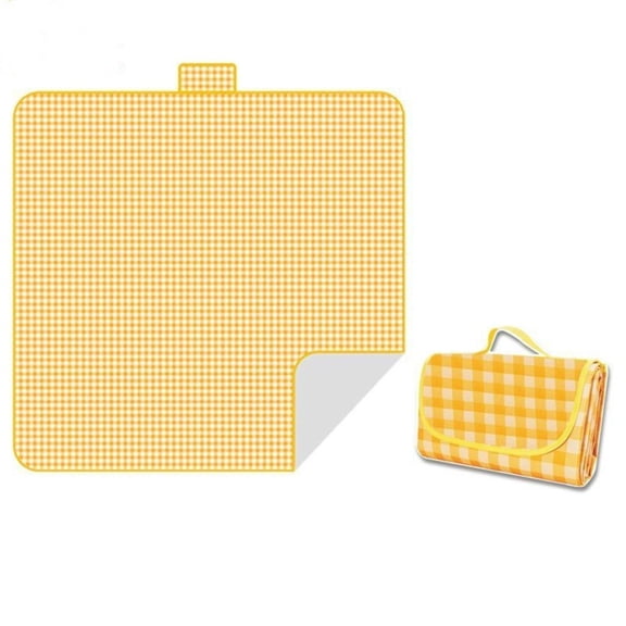 Lightweight Washable Picnic Mat with Handle - Perfect for Outdoor Adventures!
