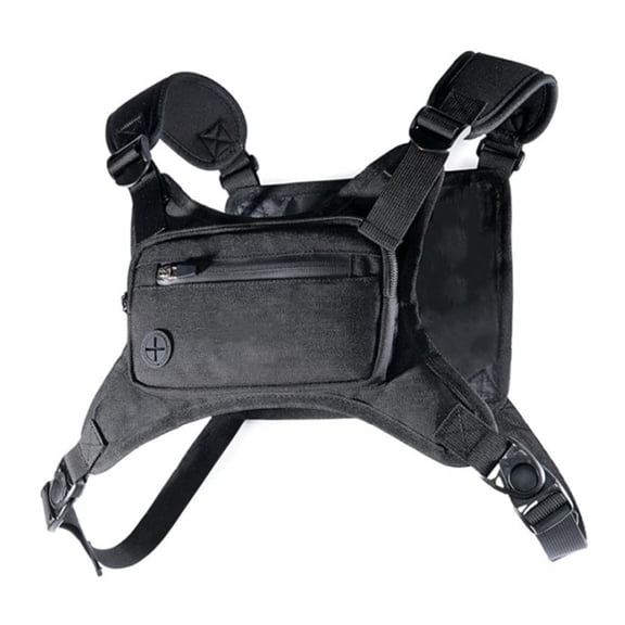 Lightweight Water-Resistant Running Vest with Phone Pocket & Extra Storage, Water Resistant Chest Pack, Lightweight Running Vest