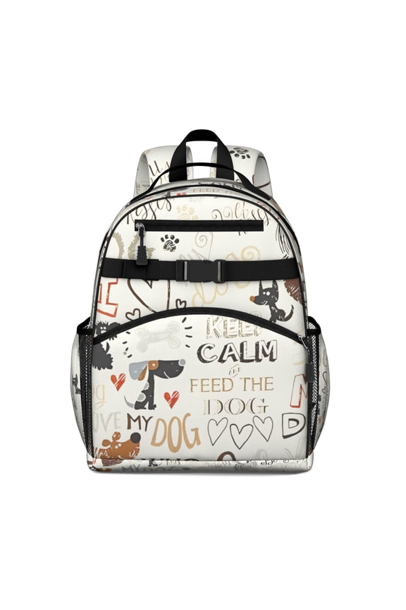 Lightweight Waterproof Backpack for Teens - Ergonomic School & Travel Daypack with Adjustable Straps, Breathable Padded Back, Spacious Compartments - Ideal Gifts for Students & Daily Commuters