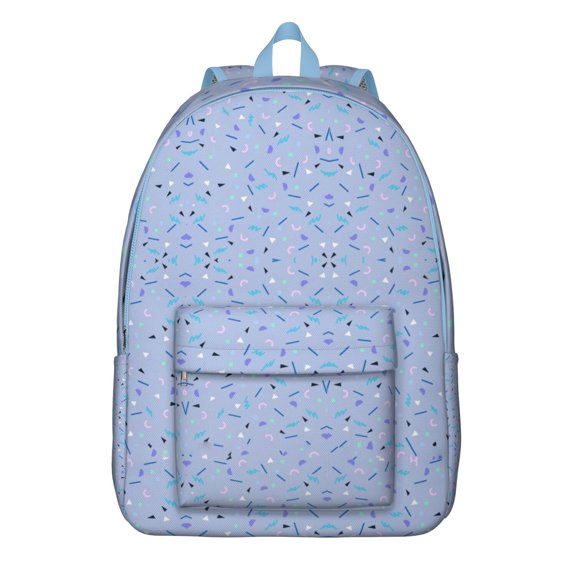 Lightweight Waterproof Backpack with Vintage Red Polka Dots and Geometric Dot Pattern – Stylish and Functional for School and Travel