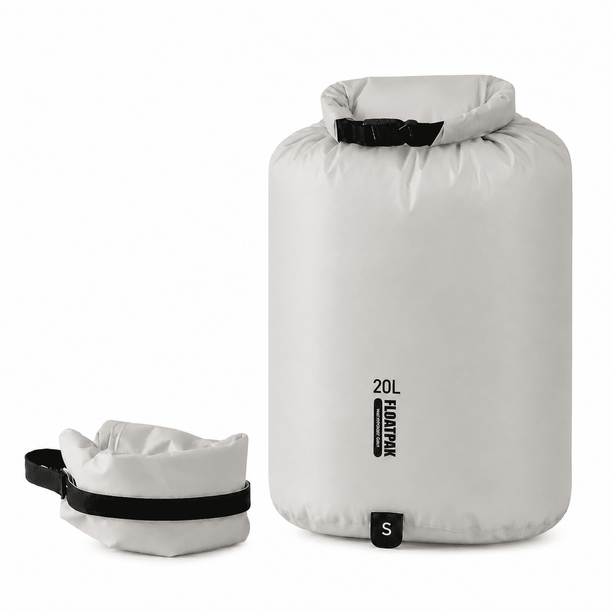Lightweight Waterproof Dry Bag 9L, Roll Top Dry Sack with 15D Nylon Fabric for Kayaking, Hiking, Camping, Backpacking, Travel and Outdoor Storage