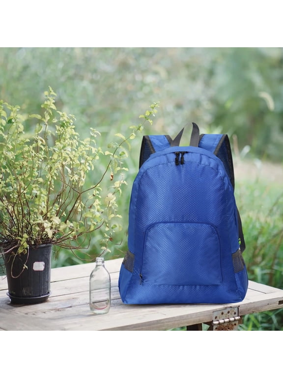 Lightweight Waterproof Foldable Backpack | 16.5" Travel Daypack for Hiking, Camping, Outdoor Sports - Large Capacity 30L, Nylon, Breathable Shoulder Straps