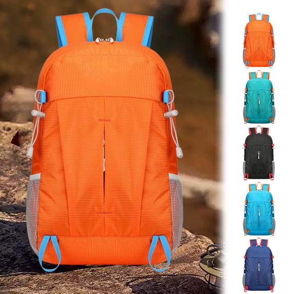 Lightweight Waterproof Folding Outdoor Backpack with Ergonomic Straps for Hiking, Travel, and Mountaineering