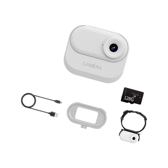 Lightweight Wearable High-Definition Camera 2.5Hrs Perfect For Cycling Pet Documentation