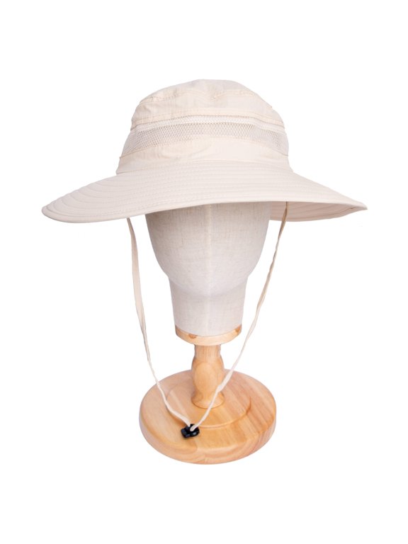 Lightweight Wide Brim Vented Summer Boonie Hat