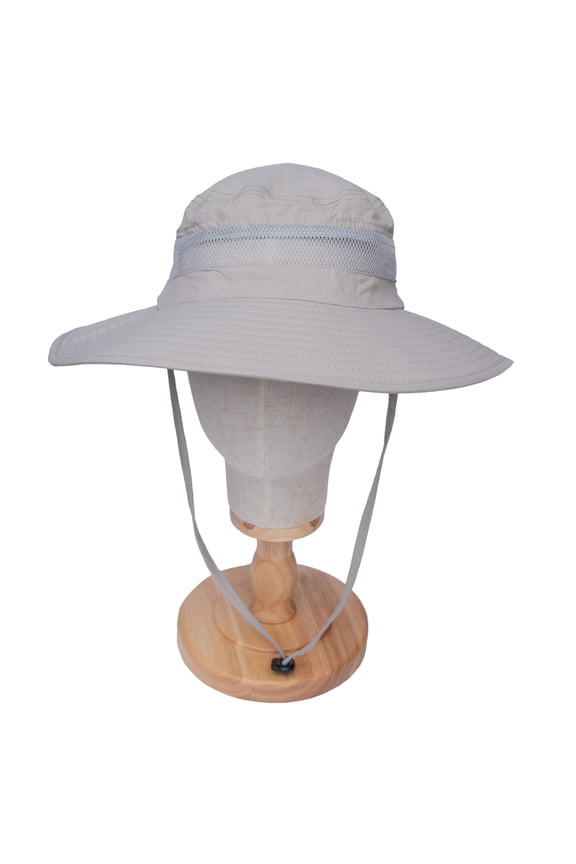 Lightweight Wide Brim Vented Summer Boonie Hat