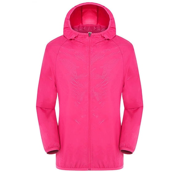 Lightweight Windproof Casual Jacket for Women with Light Rain and