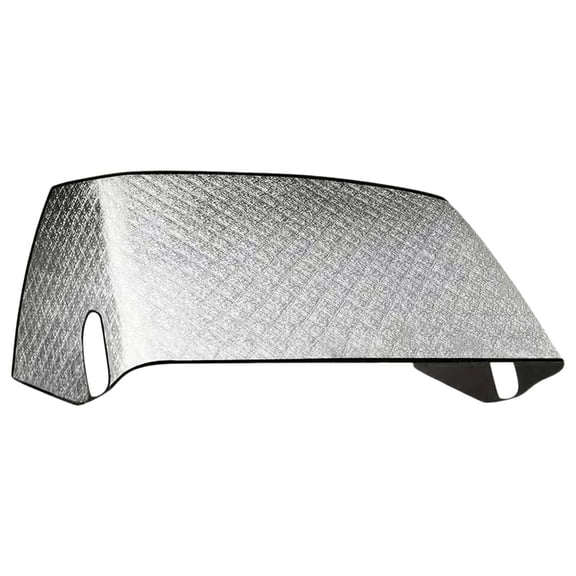 Lightweight Windshield Cover with Reflective Construction for E450 Class C 1997-2025 Sun Exposure and Cabin Privacy
