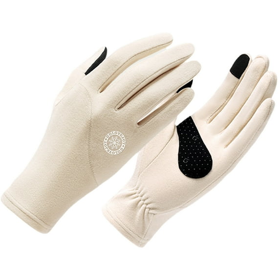 Lightweight Winter Gloves for Men Women, Warm Running Gloves Touchscreen Thermal Glove Liners for Cold Weather Driving, Cycling & Hiking, Non-Slip, Stretchy, Durable