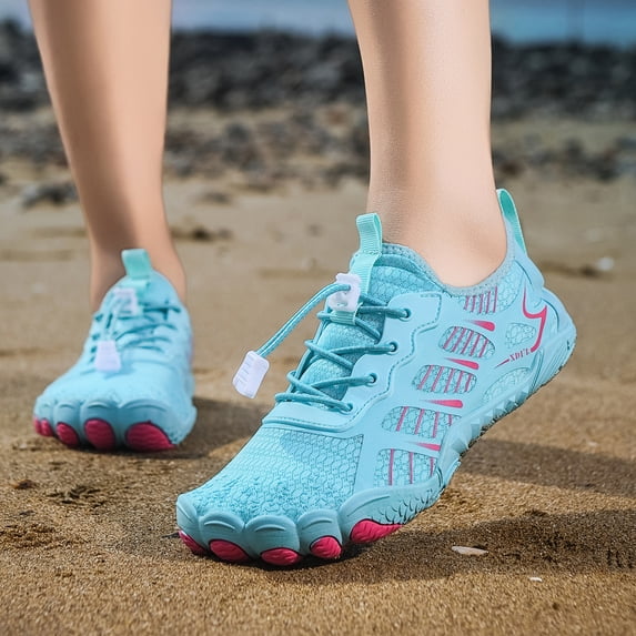 Lightweight Women's Barefoot Water Shoes, Breathable Summer Beach & Hiking Outdoor Footwear