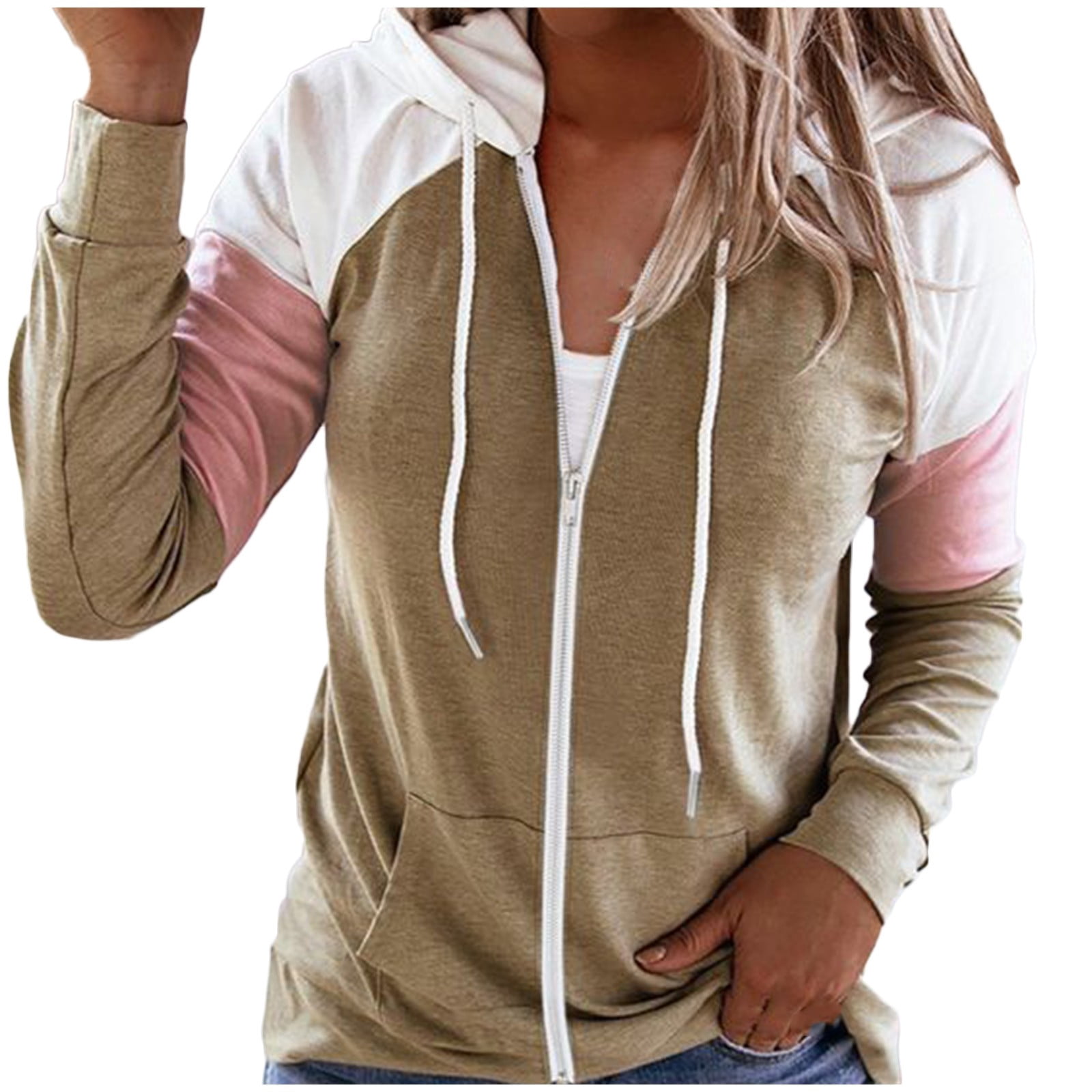 Lightweight Zip Up Hoodies For Women Hooded Sweatshirts Long Sleeve Thin  Jacket With Zipper Women Lounge Shirt Summer Tee Shirts for Women Women S  Shirts Casual Womens Tee Tops Long Sleeve T