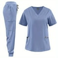 thumbnail image 1 of Lightweight and Breathable Uniform Set Great for Work Functional Scrubs Set for Medical Students & Healthcare Workers, 1 of 6