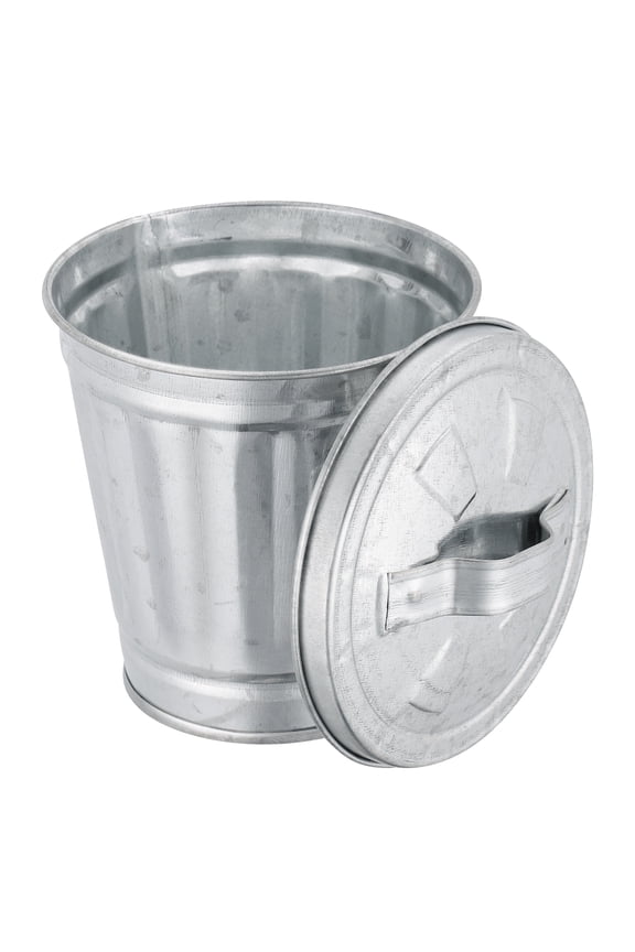 Lightweight and Portable Garbage Cans & Wastebaskets, Metal