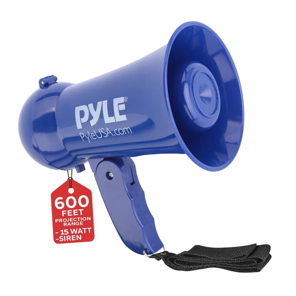 Lightweight and Portable Record Megaphone with Built-in Microphone