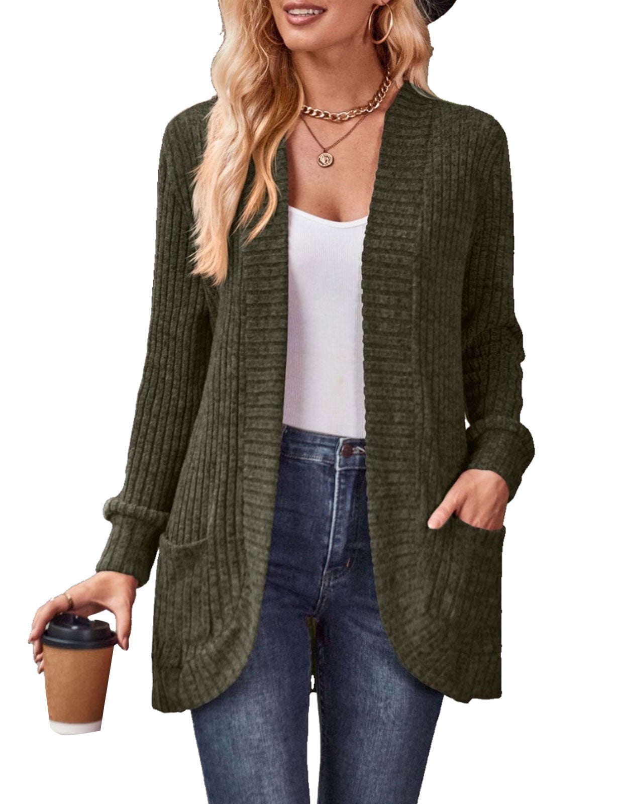 thin cardigan womens