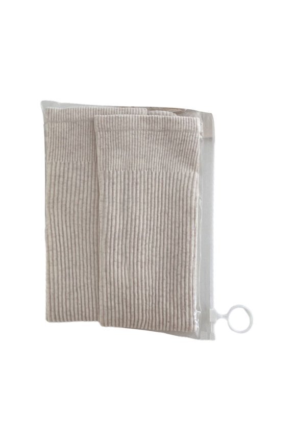 Lightweight breathable cotton round socks, stockings