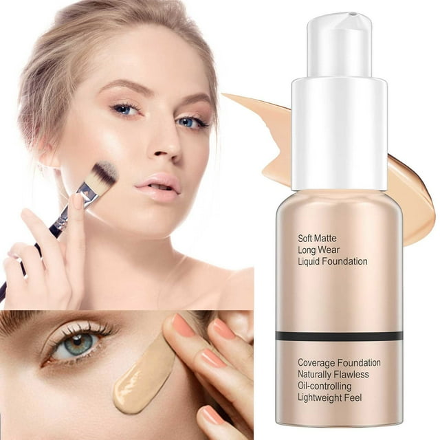 Lightweight Moisturizing Foundation In Liquid Form Natural Looking Moisturizing Liquid 3714