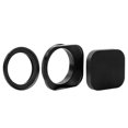 thumbnail image 1 of Lightweighted Camera Lens Shade Cover Adapter Set Easy Installs Lens Shade for Various Lens 37/39/40.5/46/43/49mm, 1 of 8