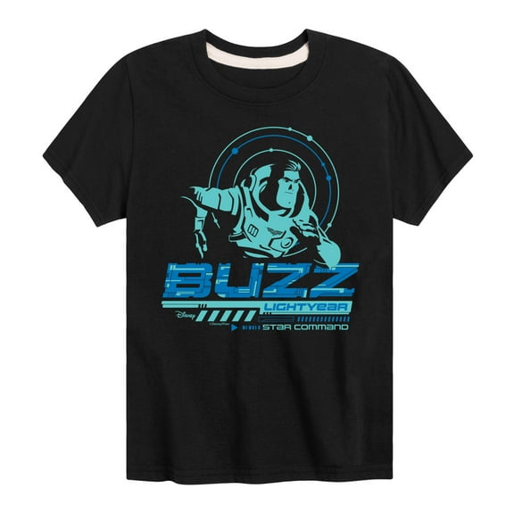 Lightyear - Blue Buzz - Toddler And Youth Short Sleeve Graphic T-Shirt