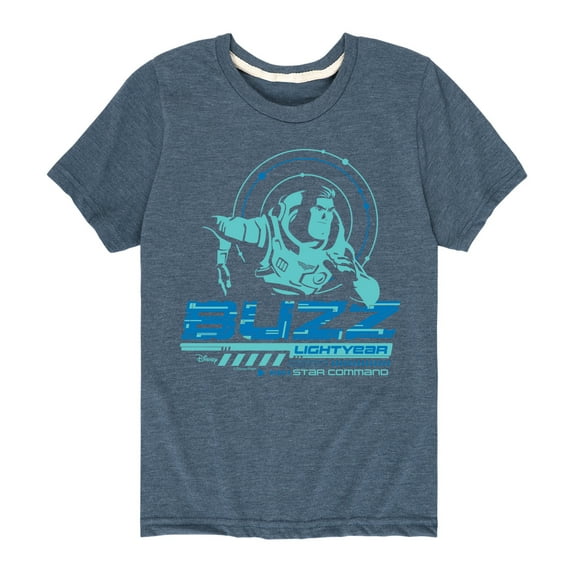 Lightyear - Blue Buzz - Toddler And Youth Short Sleeve Graphic T-Shirt