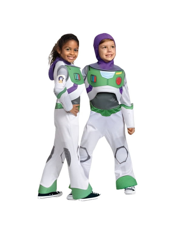 Disney Pixar Lightyear Buzz Space Ranger Costume for Kids, Official Disney Lightyear Costume Outfit, Child Size Medium (7-8)