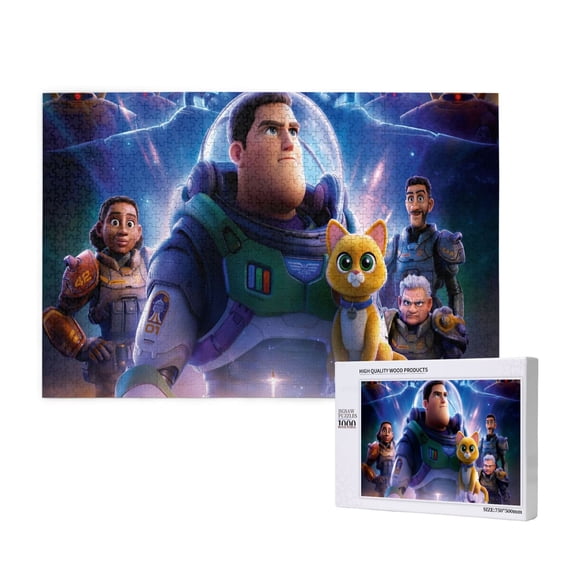 Lightyear Jigsaw Puzzle,1000 puzzle pieces Gift Toys Art Home Decor