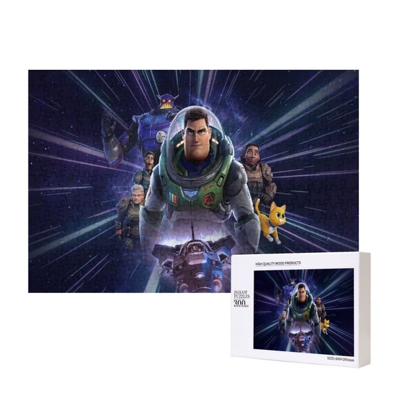 Lightyear Jigsaw Puzzle,300 puzzle pieces Gift Toys Art Home Decor