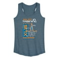 thumbnail image 1 of Lightyear - Pilot In Training - Women's Racerback Tank Top, 1 of 5