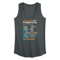 thumbnail image 1 of Lightyear - Pilot In Training - Women's Racerback Tank Top, 1 of 5