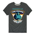 thumbnail image 1 of Lightyear - Property of Star Command Badge - Toddler And Youth Short Sleeve Graphic T-Shirt, 1 of 5