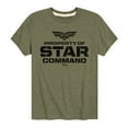 thumbnail image 1 of Lightyear - Property of Star Command - Toddler And Youth Short Sleeve Graphic T-Shirt, 1 of 5
